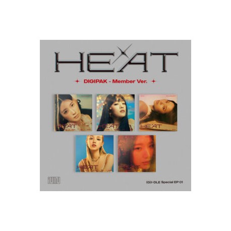 (G)I-dle Special Album Heat Digipack Member Ver. Random