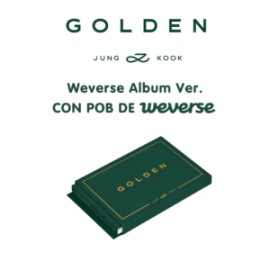 BTS Jungkook GOLDEN Weverse Album Ver. con Beneficio de Weverse
