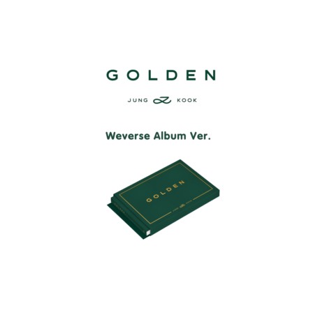 BTS Jungkook GOLDEN Weverse Album Ver.
