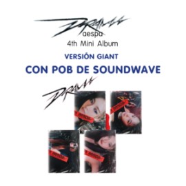Aespa The 4th Mini Album Drama Gigant Ver. Random con POB de Soundwave