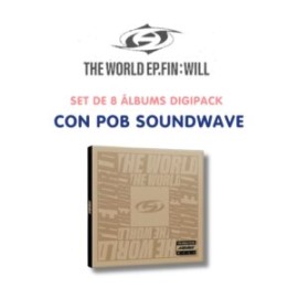 Ateez The World EP Fin Will Digipack Ver. SET con Beneficio de Soundwave PREVENTA