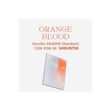 Enhypen ORANGE BLOOD Ver. Engene Random con Beneficio de Weverse PREVENTA