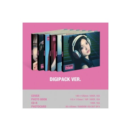 IVE The 1st EP I’VE MINE Digipack Ver. Random