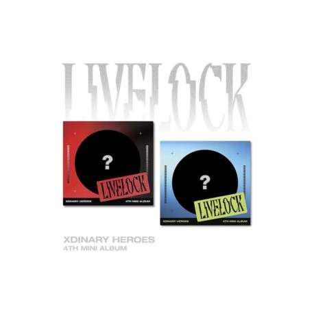 Xdinary Heroes 4th Mini Album Livelock Ver. Digipack Random